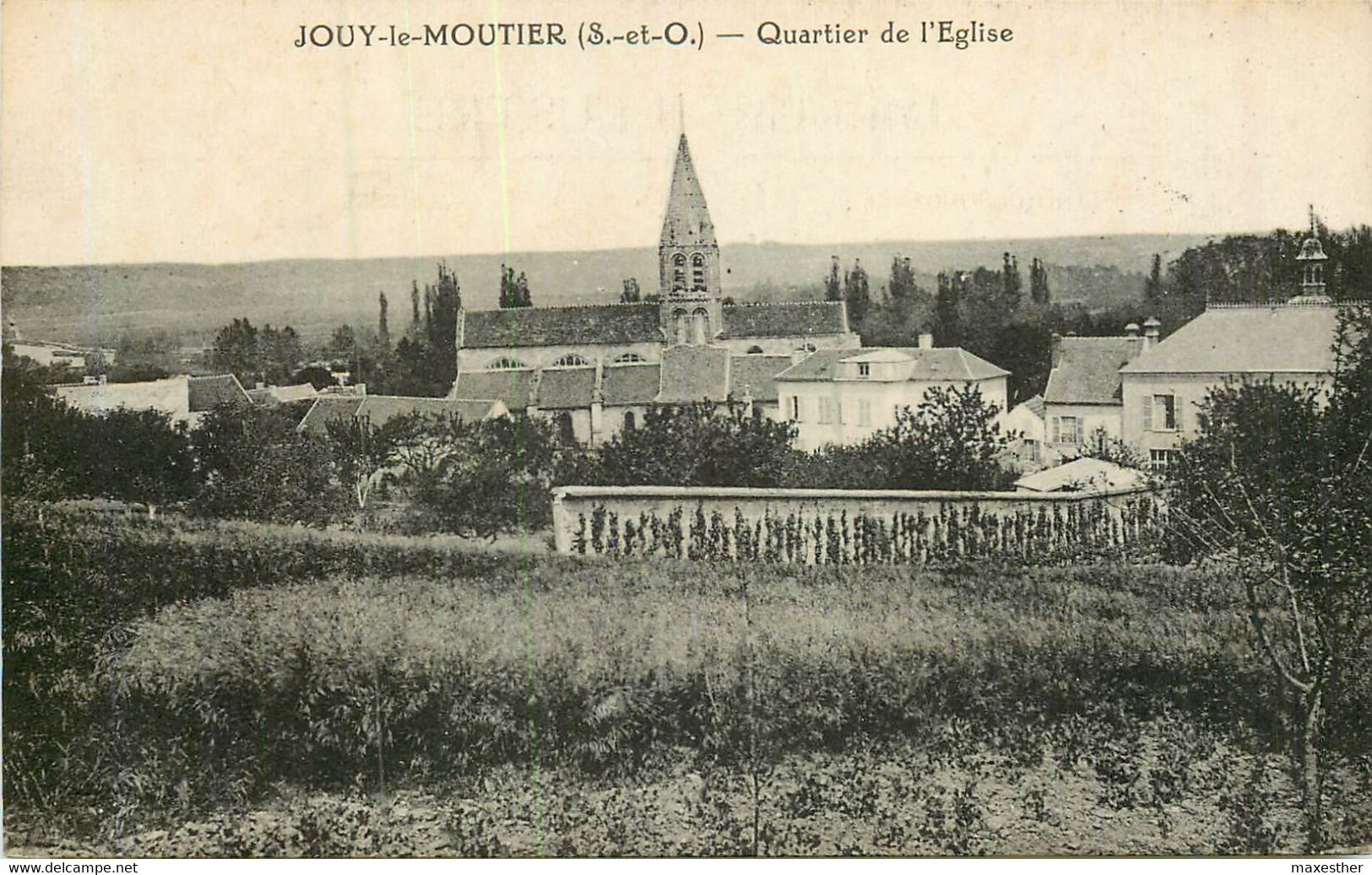 JOUY LE MOUTIER Quartier De L'église - Jouy Le Moutier