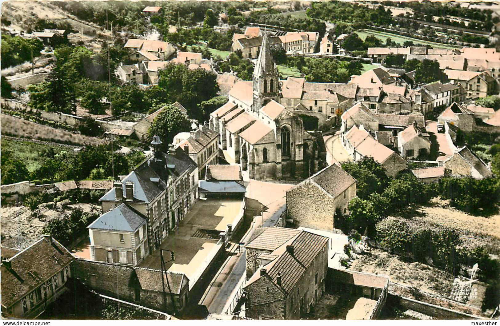 JOUY LE MOUTIER Vue Aérienne - SM - Jouy Le Moutier