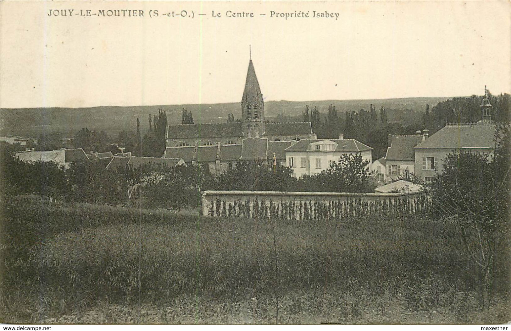 JOUY LE MOUTIER  Le Centre Propriété Isabey - Jouy Le Moutier