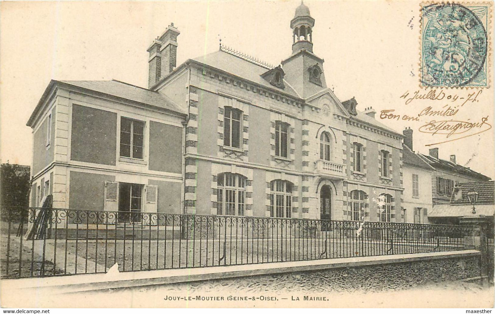 JOUY LE MOUTIER La Mairie - Jouy Le Moutier