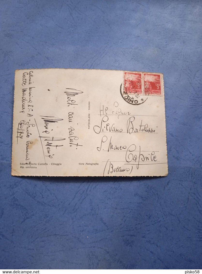 Italia-chioggia-refugium Peccatorum E Canale Perottolo-fg-1949 - Chioggia