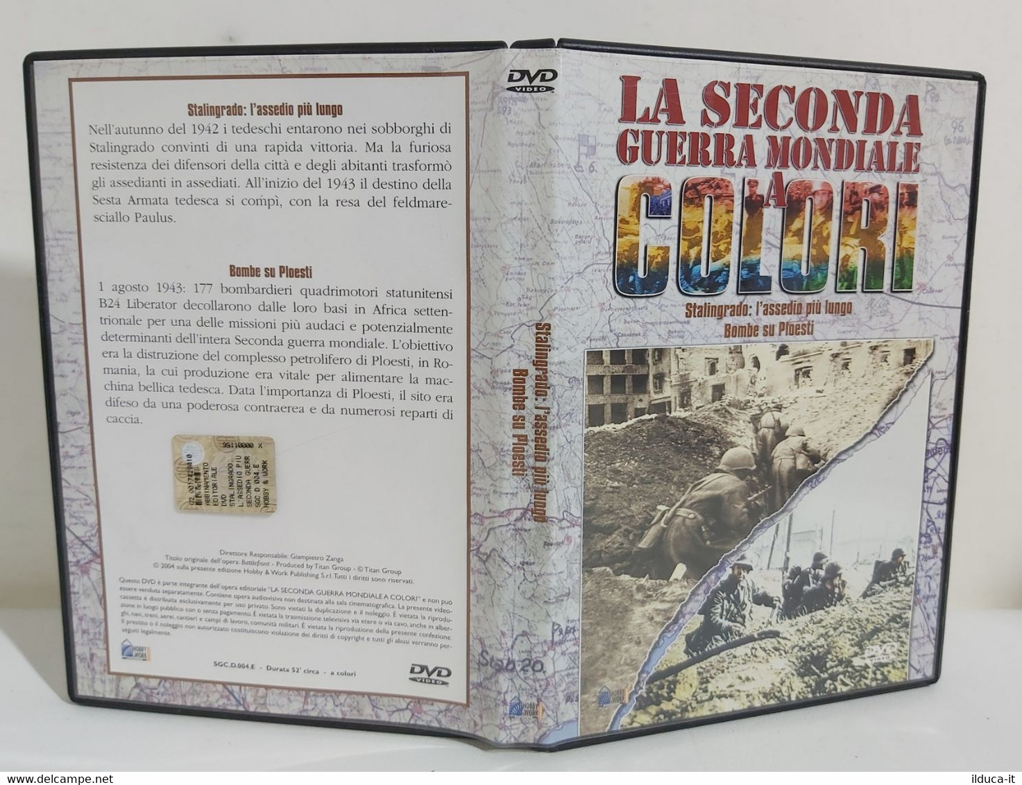 I104049 DVD - La Seconda Guerra Mondiale A Colori - Stalingrado / Ploesti - Documentaire