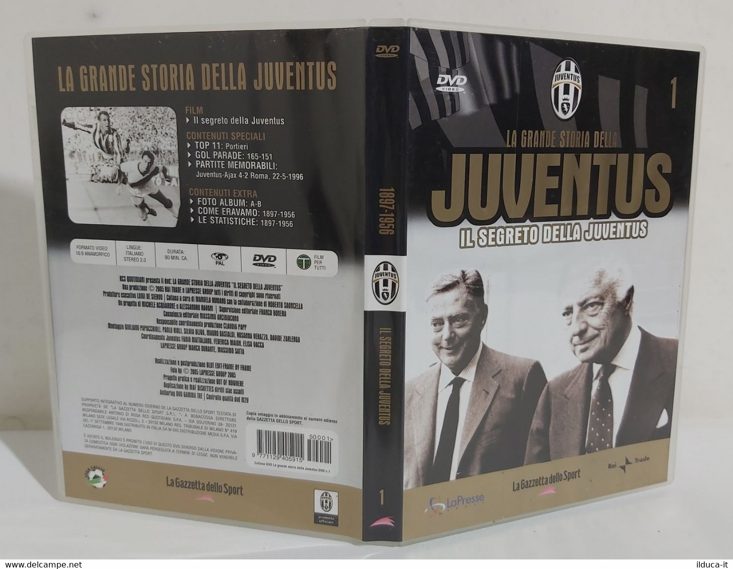 I104053 DVD - La Grande Storia Della Juventus N. 1 - Il Segreto Della Juventus - Sport