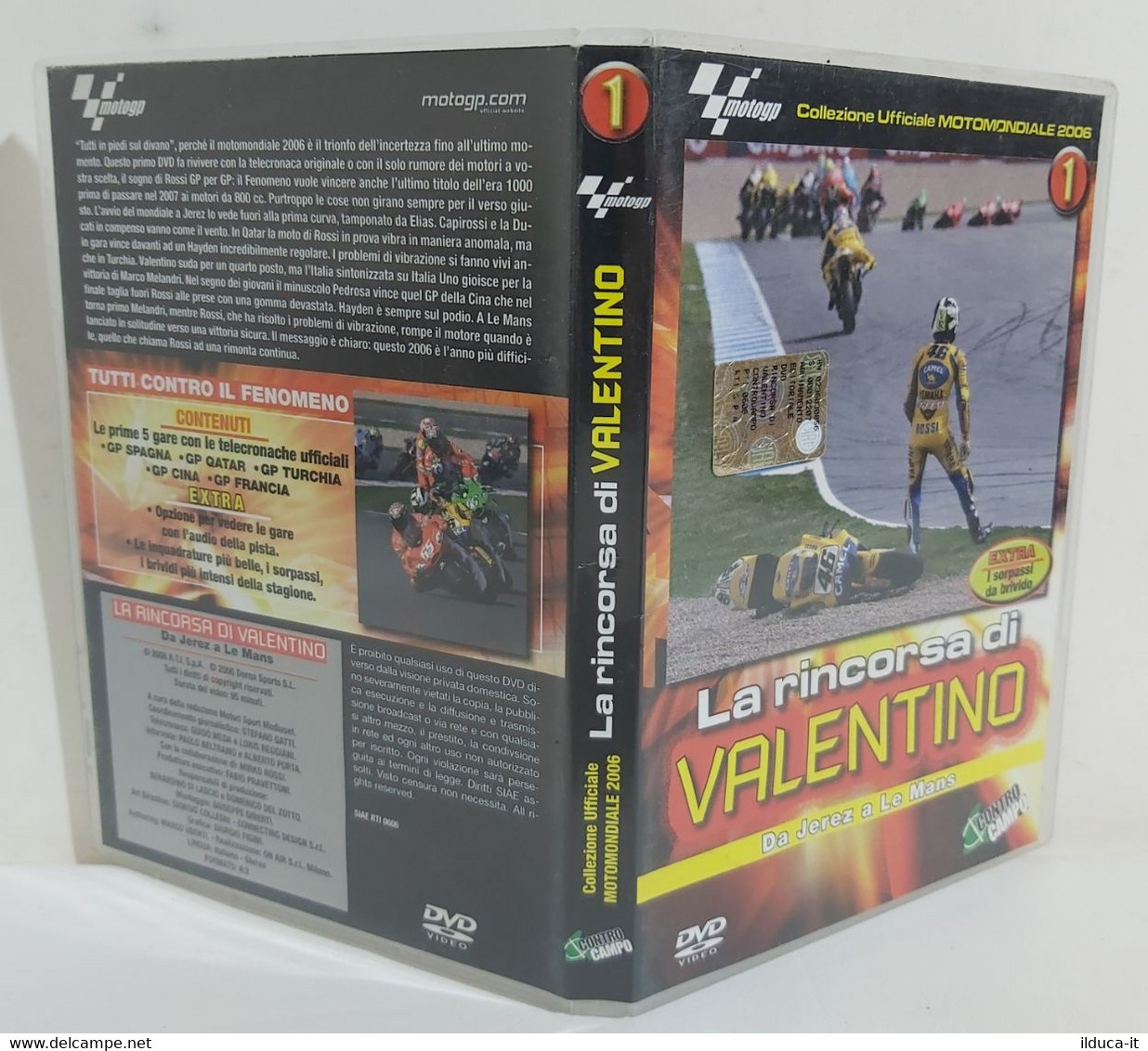 I104055 DVD - Collezione Motomondiale 2006 N.1 - La Rincorsa Di Valentino Rossi - Sports