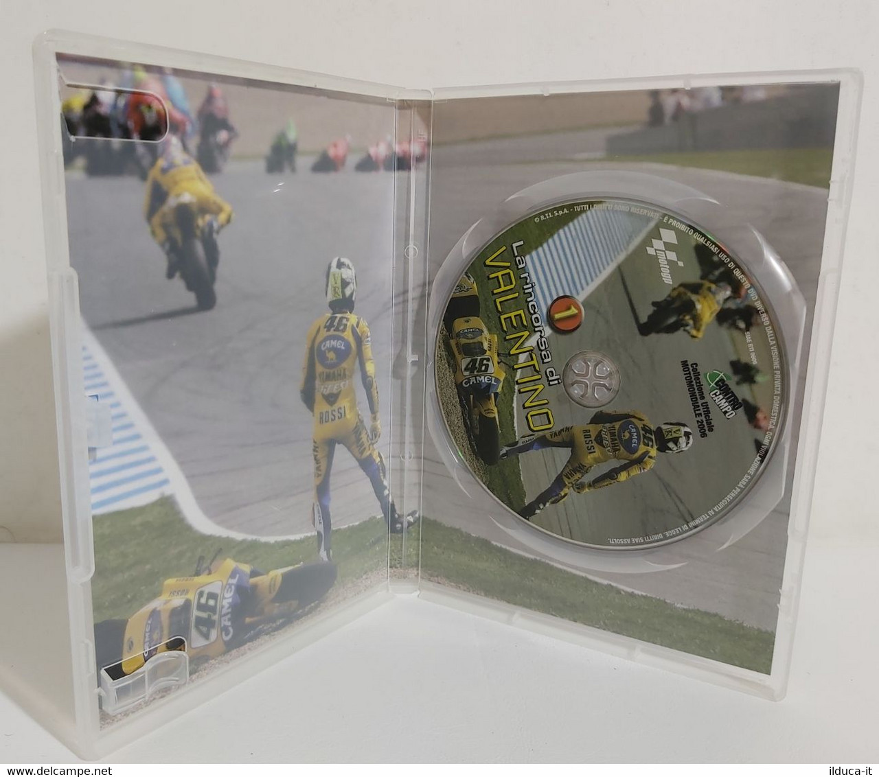 I104055 DVD - Collezione Motomondiale 2006 N.1 - La Rincorsa Di Valentino Rossi - Deporte