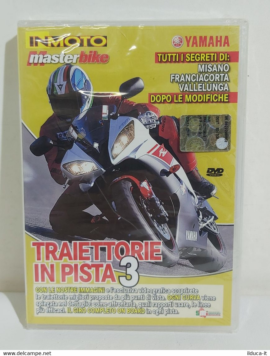 I104056 DVD - Traiettorie In Pista 3 - In Moto / Masterbike - Sigillato - Sport