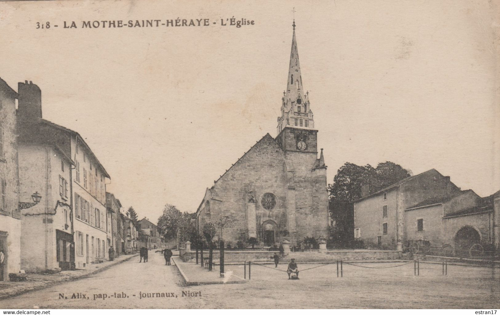 79 LA MOTHE-SAINT-HERAYE L'EGLISE - La Mothe Saint Heray