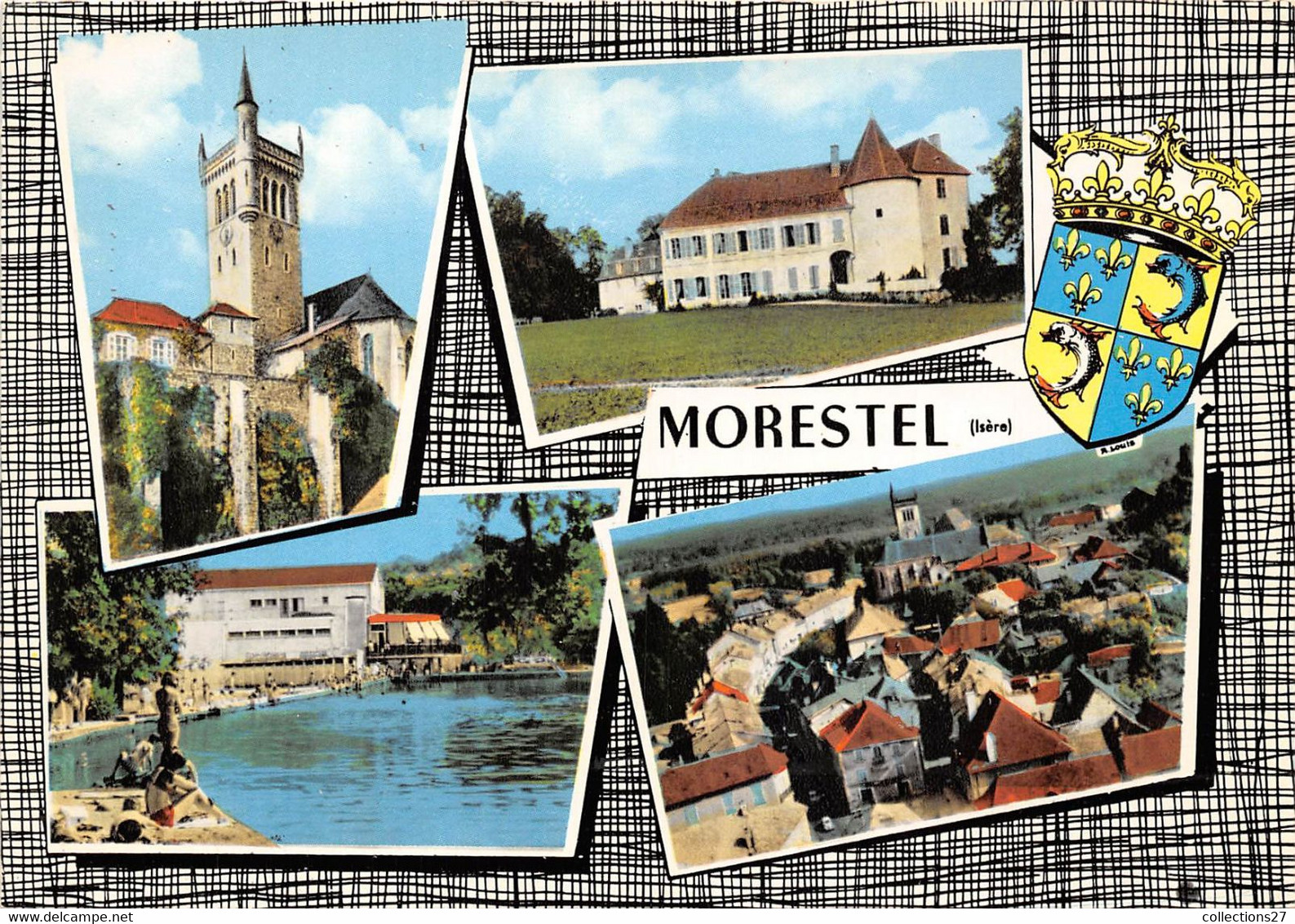 38-MORESTEL -MULTIVUES - Morestel