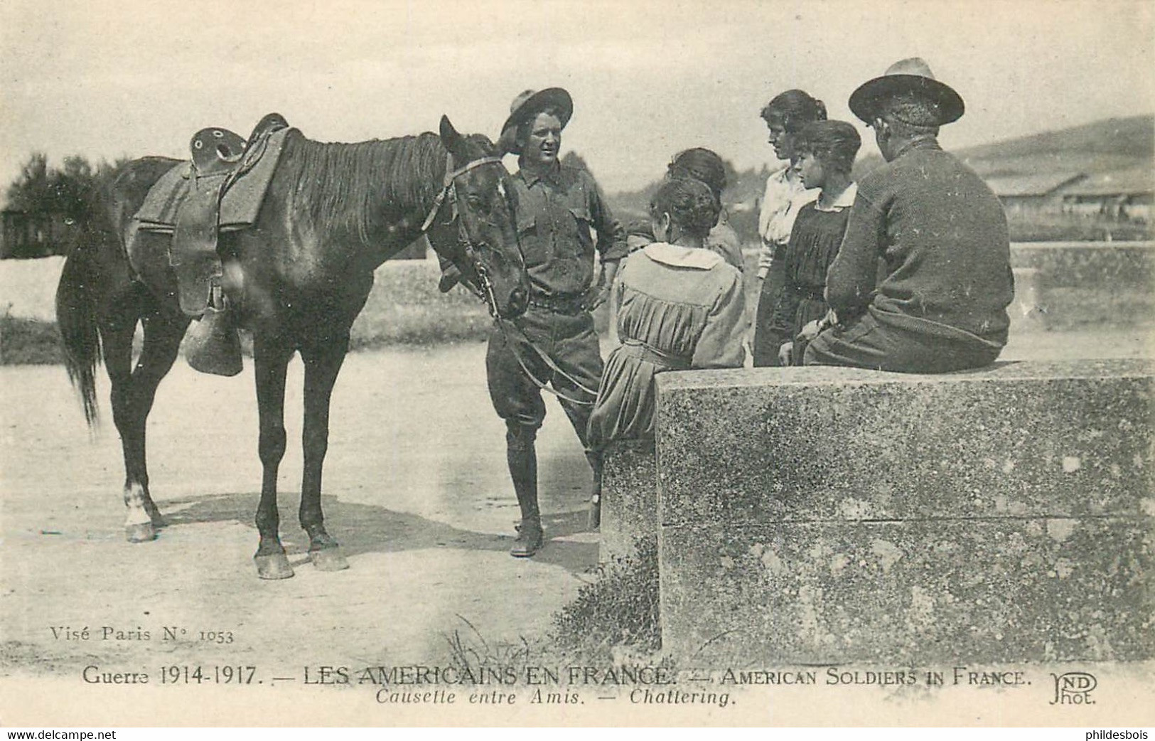 GUERRE 1914-1917 LES AMERICAINS EN FRANCE  La Causette - Oorlog 1914-18