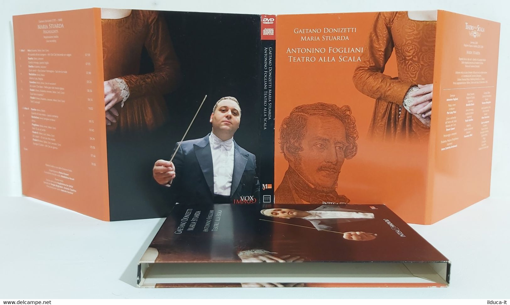 I104066 DVD - G. Donizetti - Maria Stuarda - Teatro Alla Scala Dir. A. Fogliani - Concert En Muziek