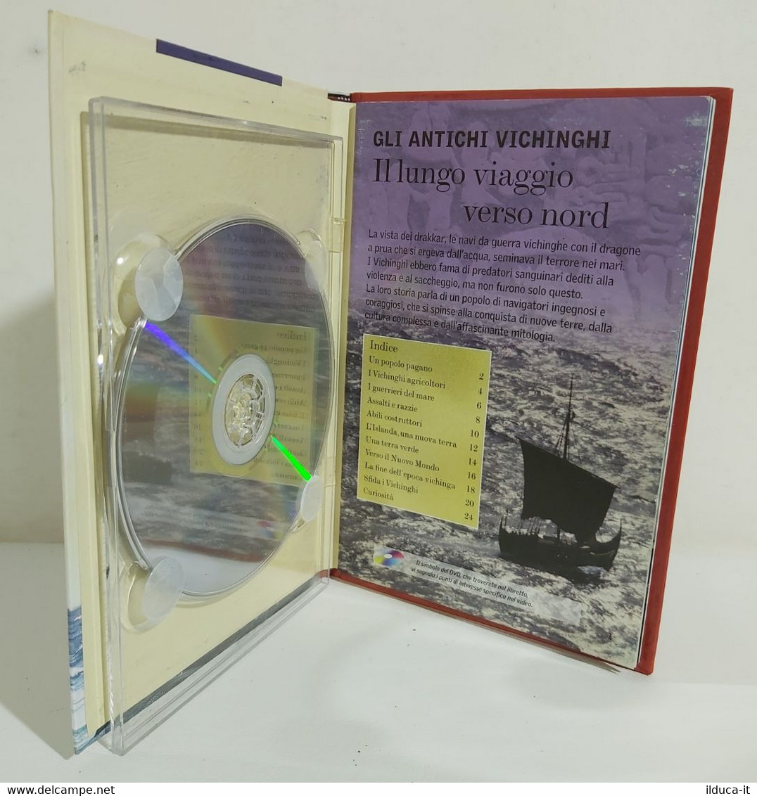 I104079 DVD - Antiche Civiltà N.2 - Vichinghi - Il Lungo Viaggio Verso Nord - Dokumentarfilme