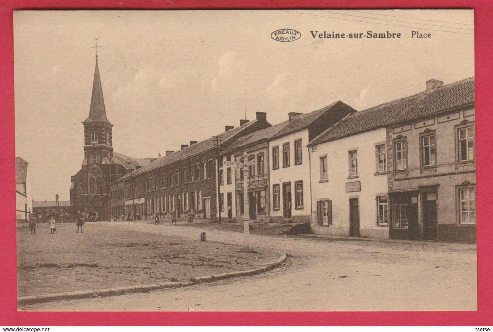 Velaine-sur-Sambre - La Place ( Voir Verso  ) - Sambreville