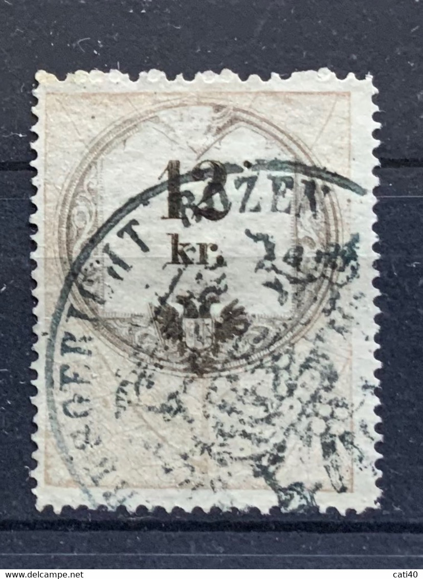 AUSTRIA  STEMPELMARKE MARCHE DA BOLLO  - 12  Kr - Steuermarken