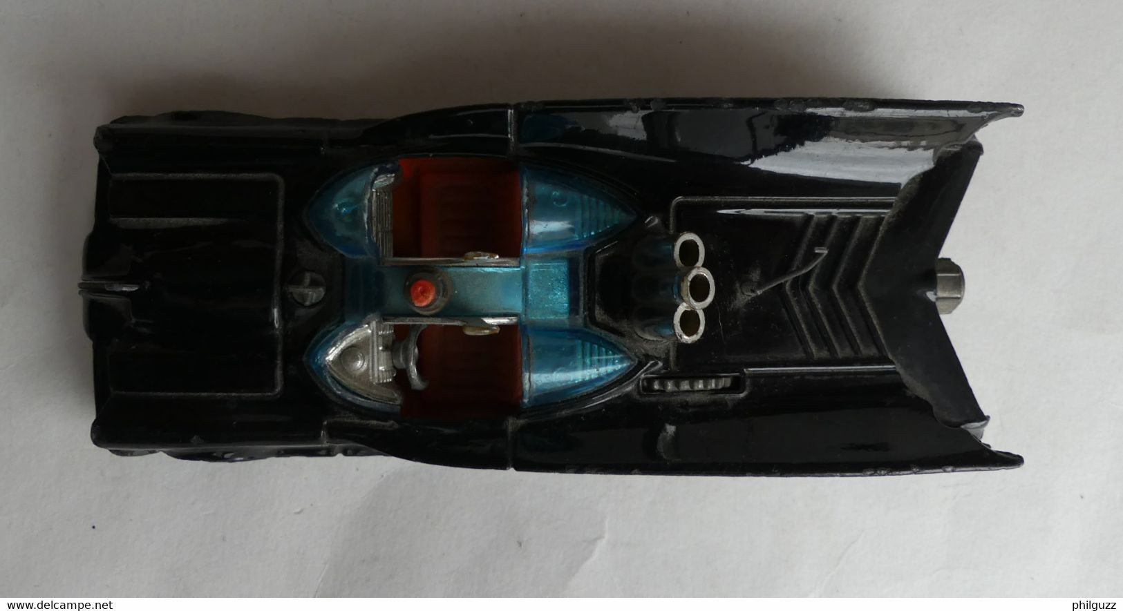 VOITURE AUTOMOBILE DE BATMAN CORGI TOYS DC COMICS BATMOBILE 1966 (1) - Batman