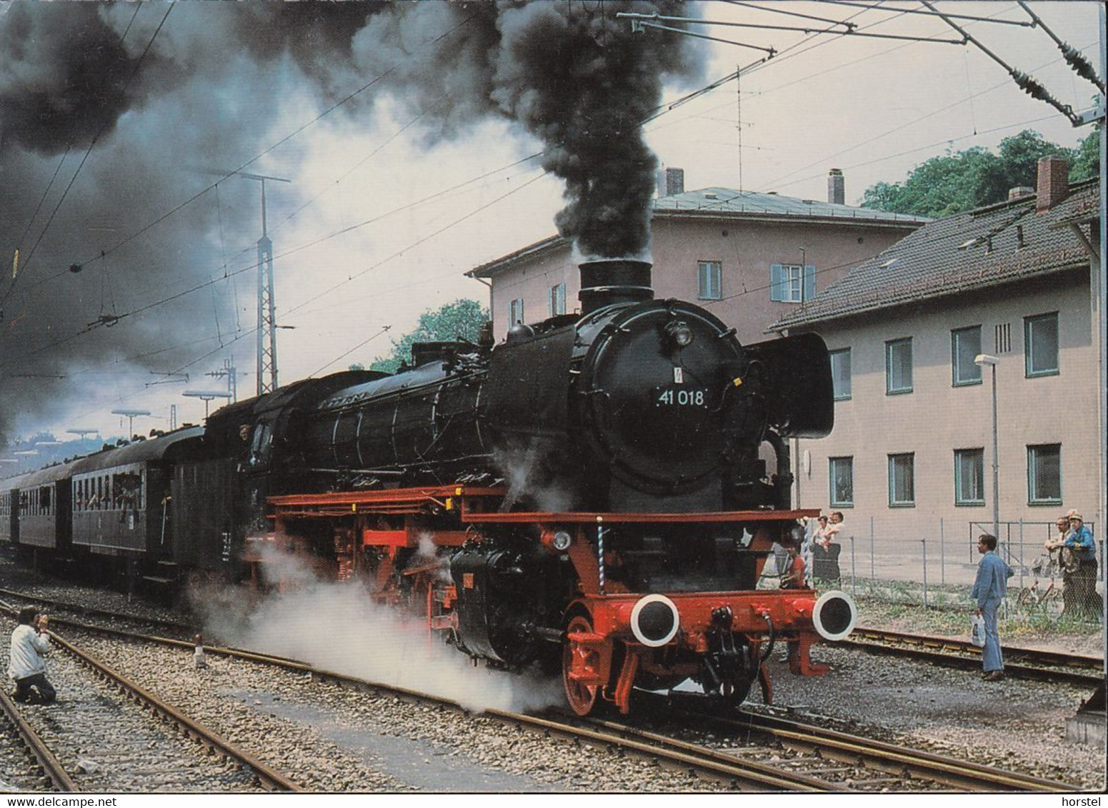 D-85435 Erding - Dampflokomotive BR41 Im Bahnhof Erding - Train - Railway - Erding