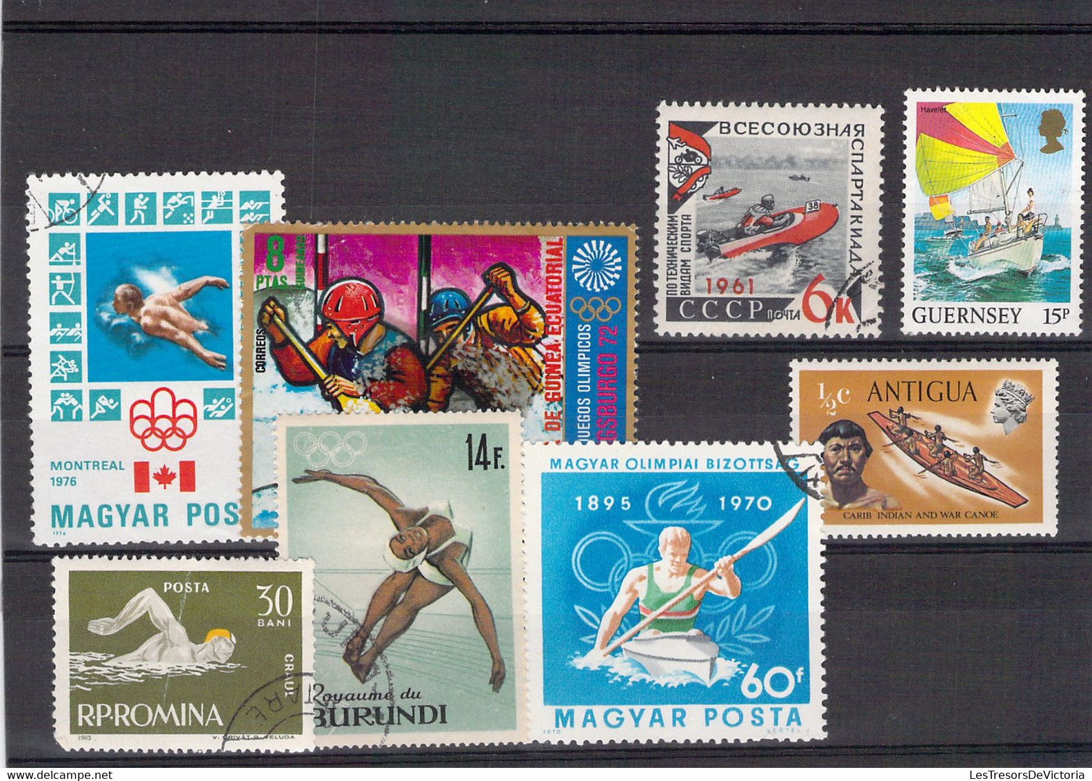 Lot De Timbres Thème Tous Les Sports - Gymnastik