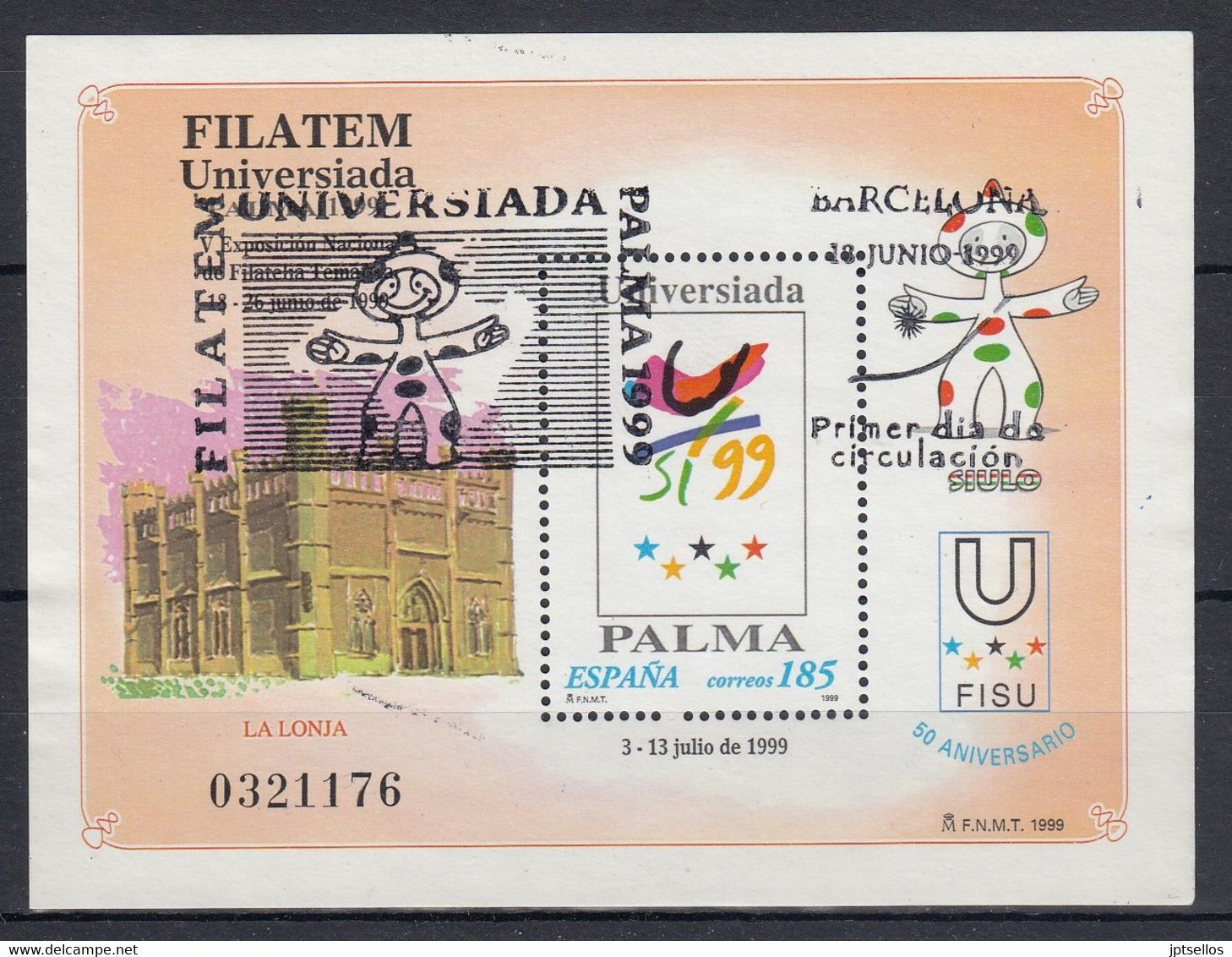 ESPAÑA 1999 Nº 3648 USADO PRIMER DIA - Used Stamps