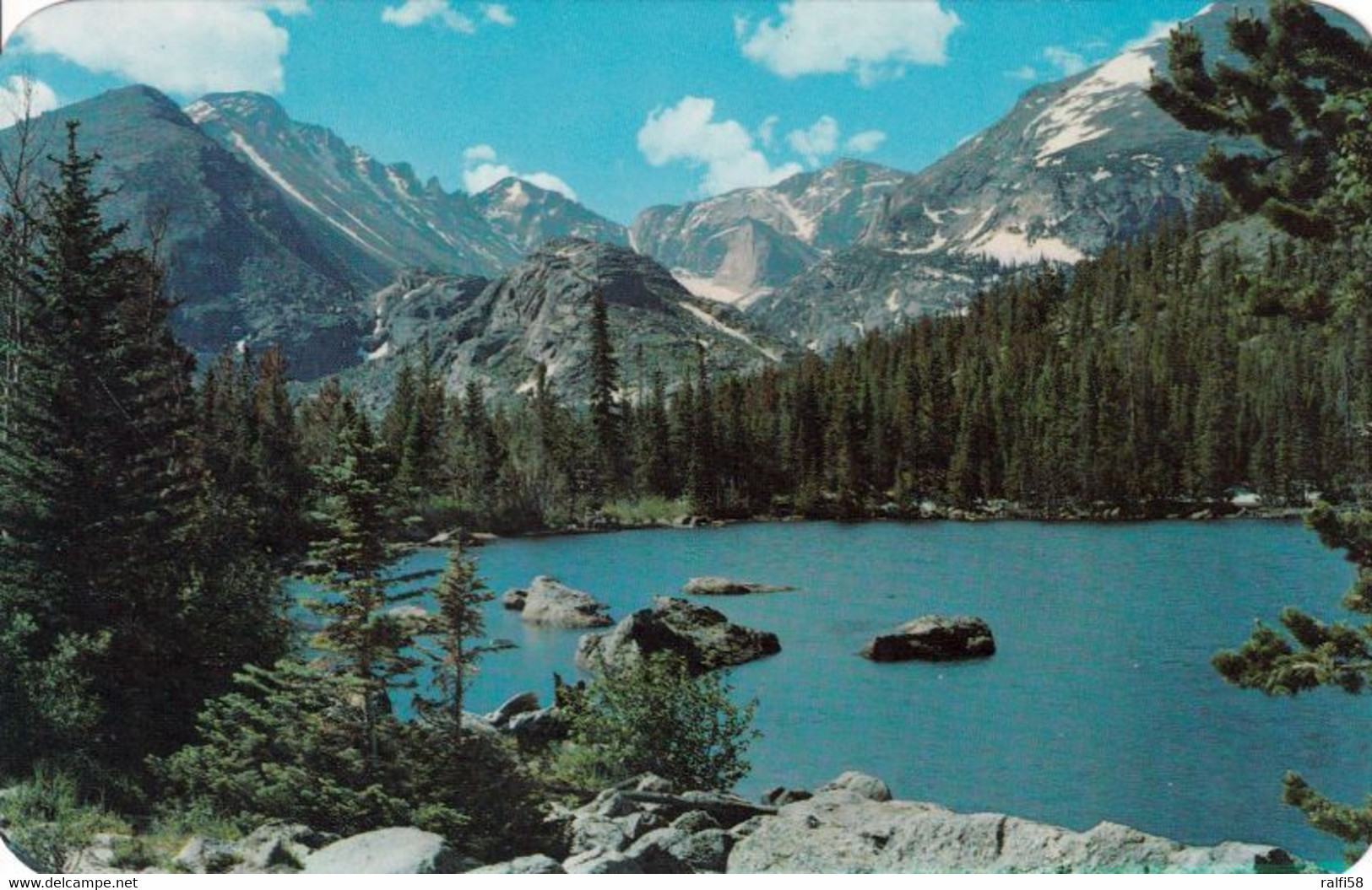 1 AK USA / Colorado * Der Bear Lake Im Rocky Mountain National Park * - Rocky Mountains