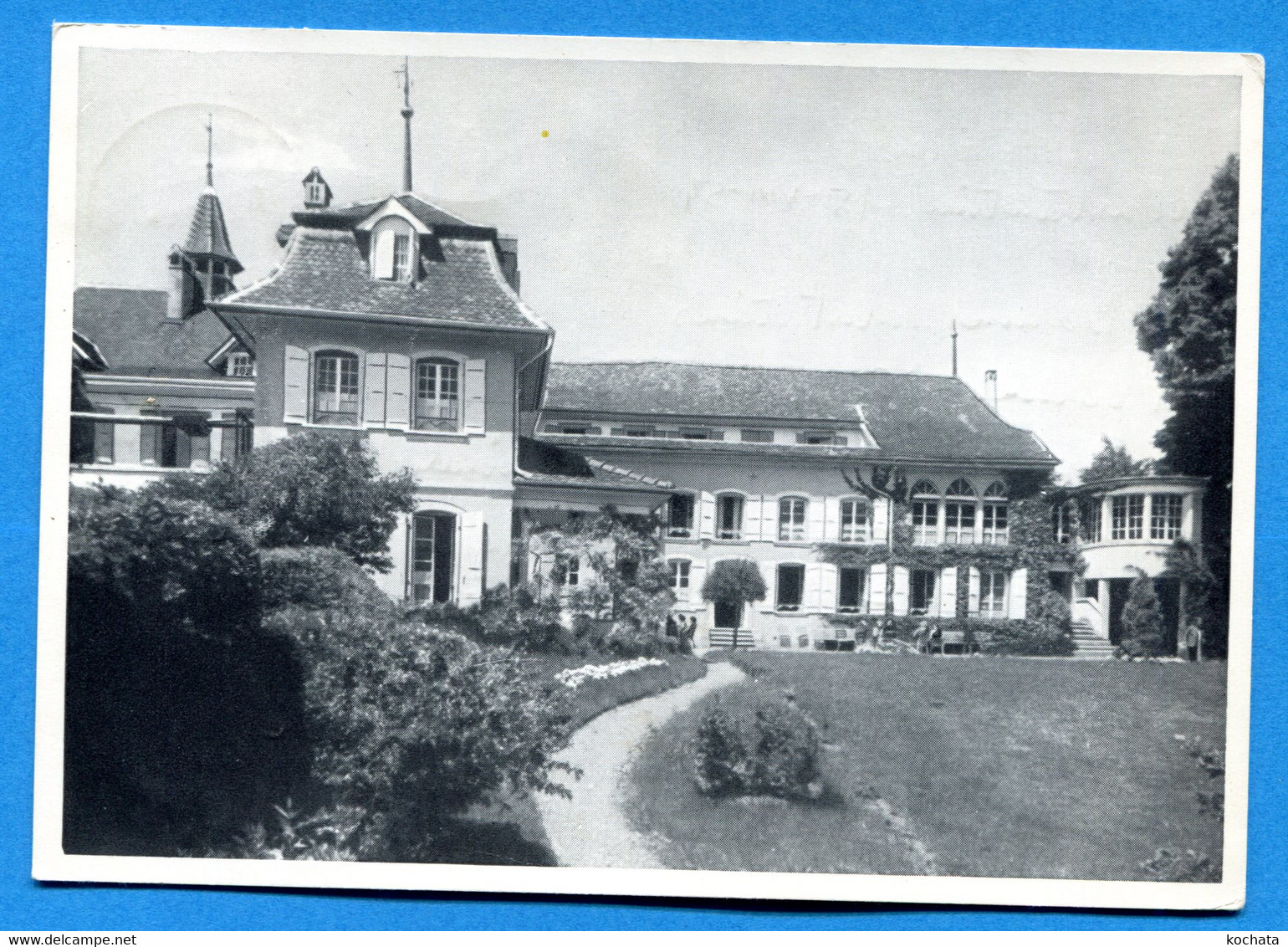 S124, Château De Constantine, Maison De Repos, Broye - Vully, GF,circulée 1954 - Constantine