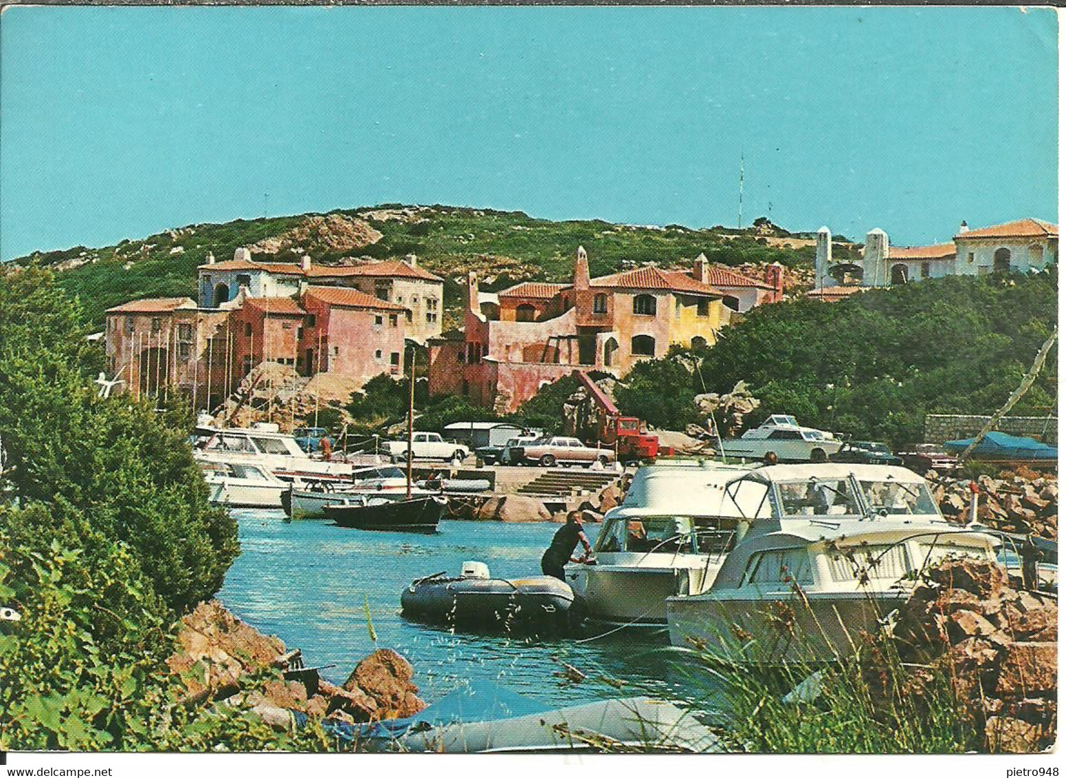 Porto Rotondo (Olbia) Porticciolo Con Yachts, Le Petit Port, The Little Harbour, Der Kleiner Hafen - Olbia