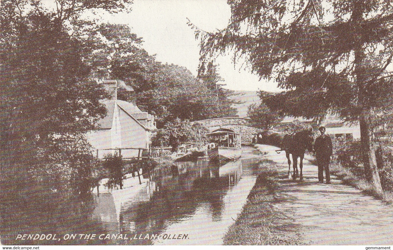 LLANGOLLEN - PENDOL. ON THE CANAL - Denbighshire