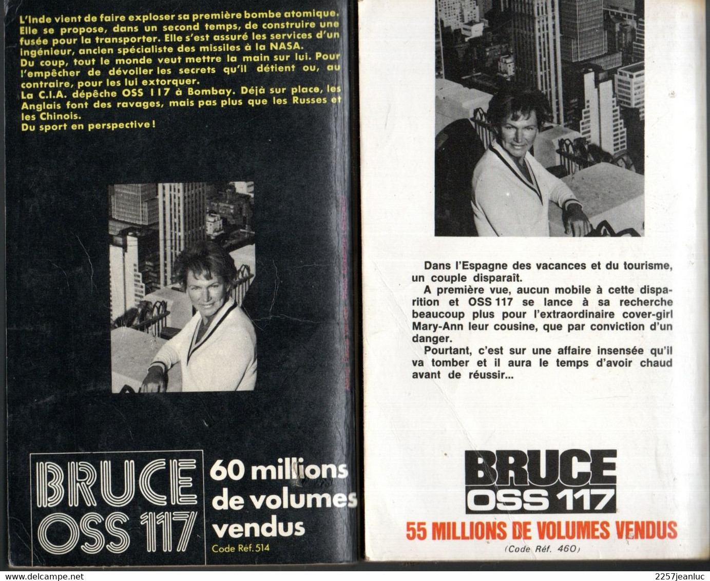 Lot 2  - Bruce Oss 117 Sérénade Espagnole & La Bombe De Bombay Editions Presses De La Cité 1973 Et 1974 - Presses De La Cité