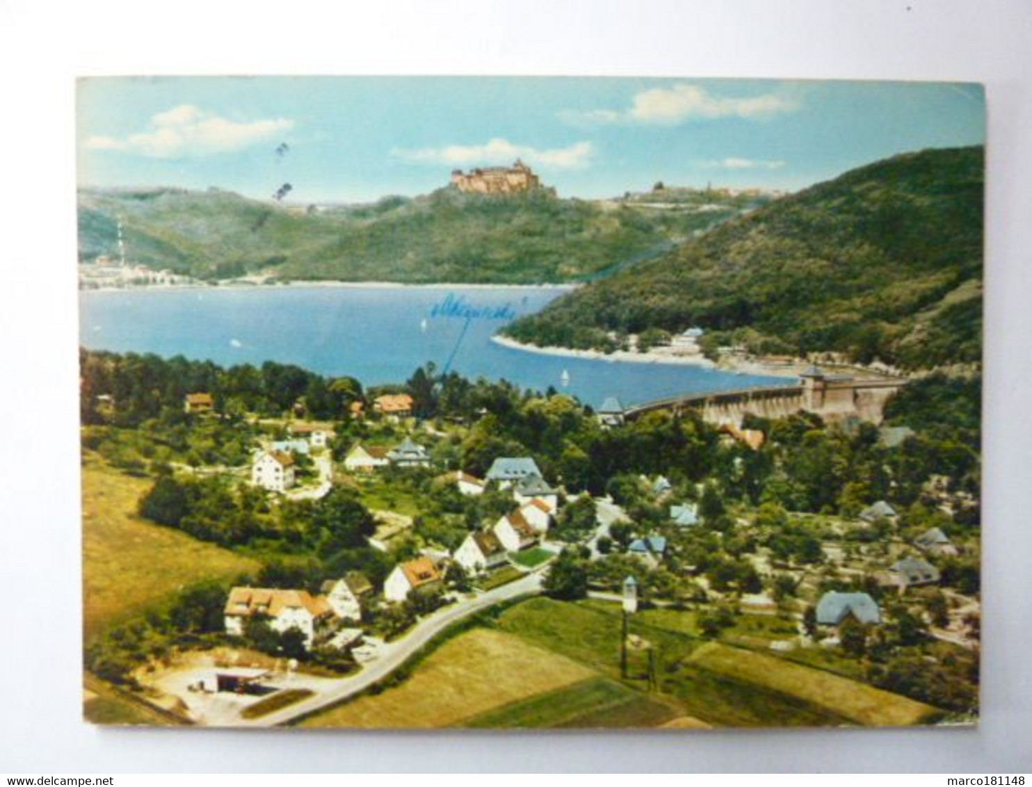 Luftkurort HEMFURTH - Edersee Mit Sperrmauer Und Schloss Waldeck - Edersee (Waldeck)