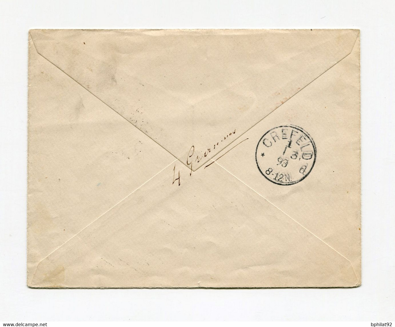 !!! AFFRANCH 5 COULEURS SUR LETTRE RECO DE CONSTANTINOPLE DE 1893 AFFRANCH MIXTE FRANCE - LEVANT. RRR. AU TARIF - Brieven En Documenten