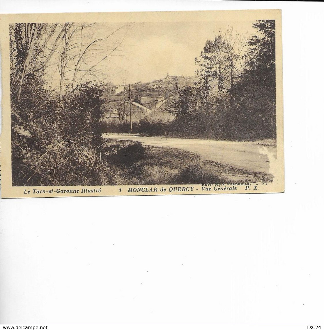 MONTCLAR DE QUERCY. VUE GENERALE. - Montclar De Quercy