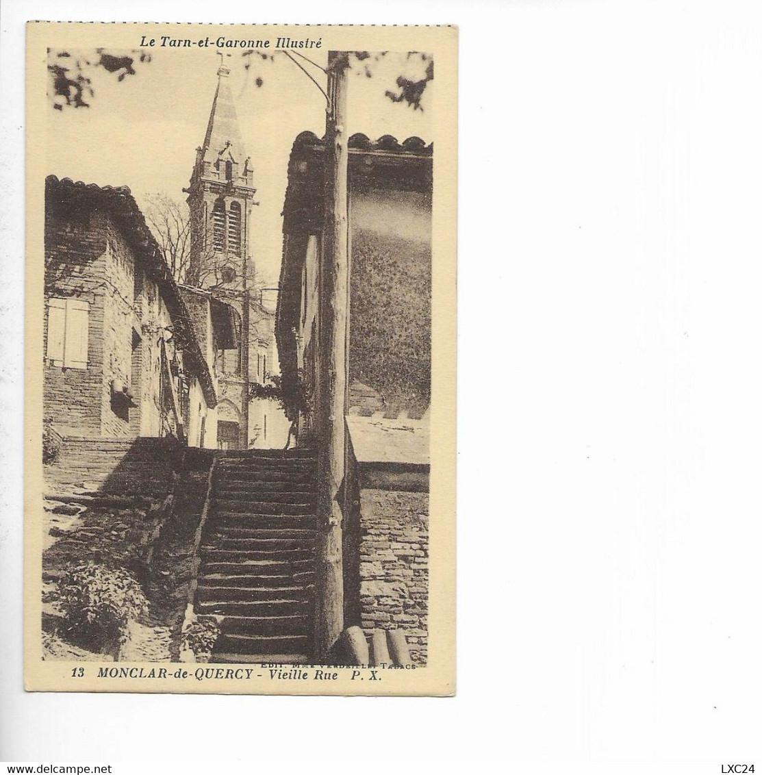 MONTCLAR DE QUERCY. VIEILLE RUE. - Montclar De Quercy