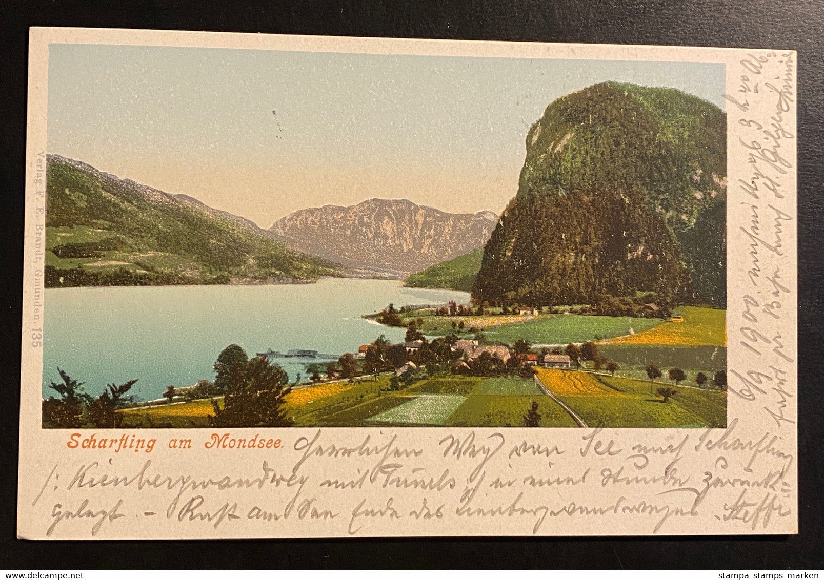 AK Scharfling Am Mondsee Um 1900 - Mondsee