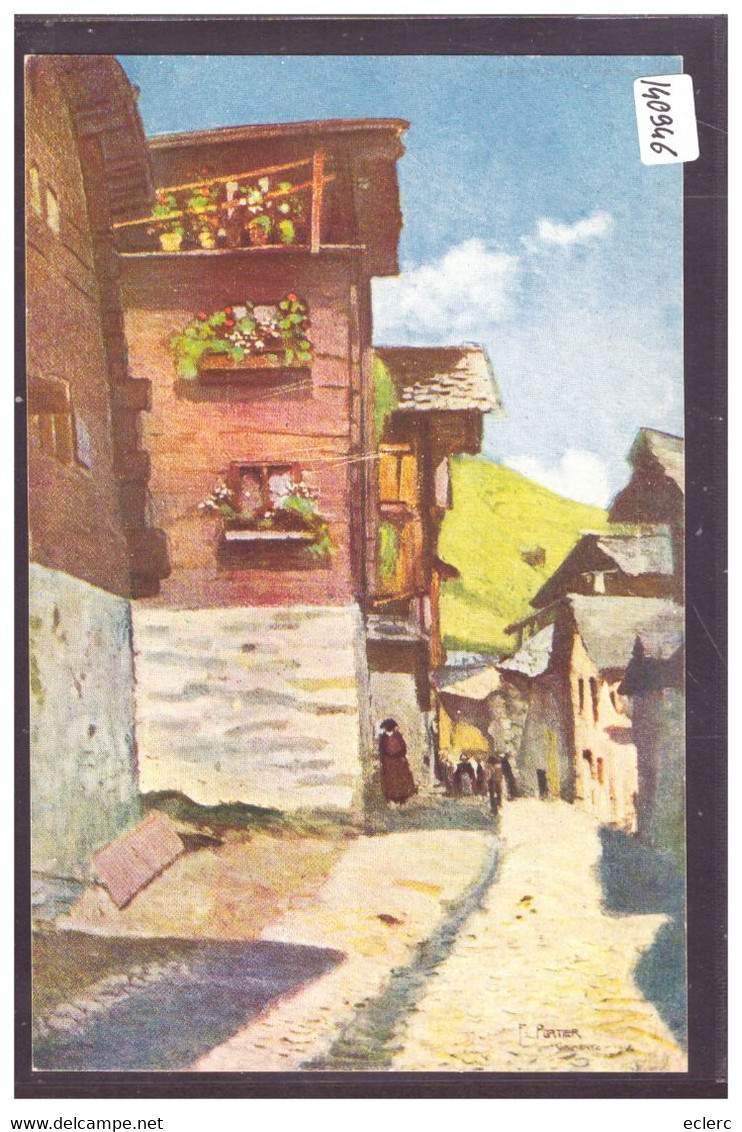 GRIMENTZ - CARTE PRO JUVENTUTE NON CIRCULEE - PAR FRANCIS PORTIER - TB - Grimentz