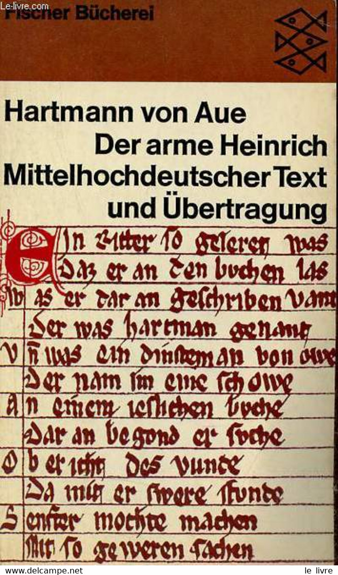 Der Arme Heinrich. - Von Aue Hartmann - 1967 - Sonstige & Ohne Zuordnung