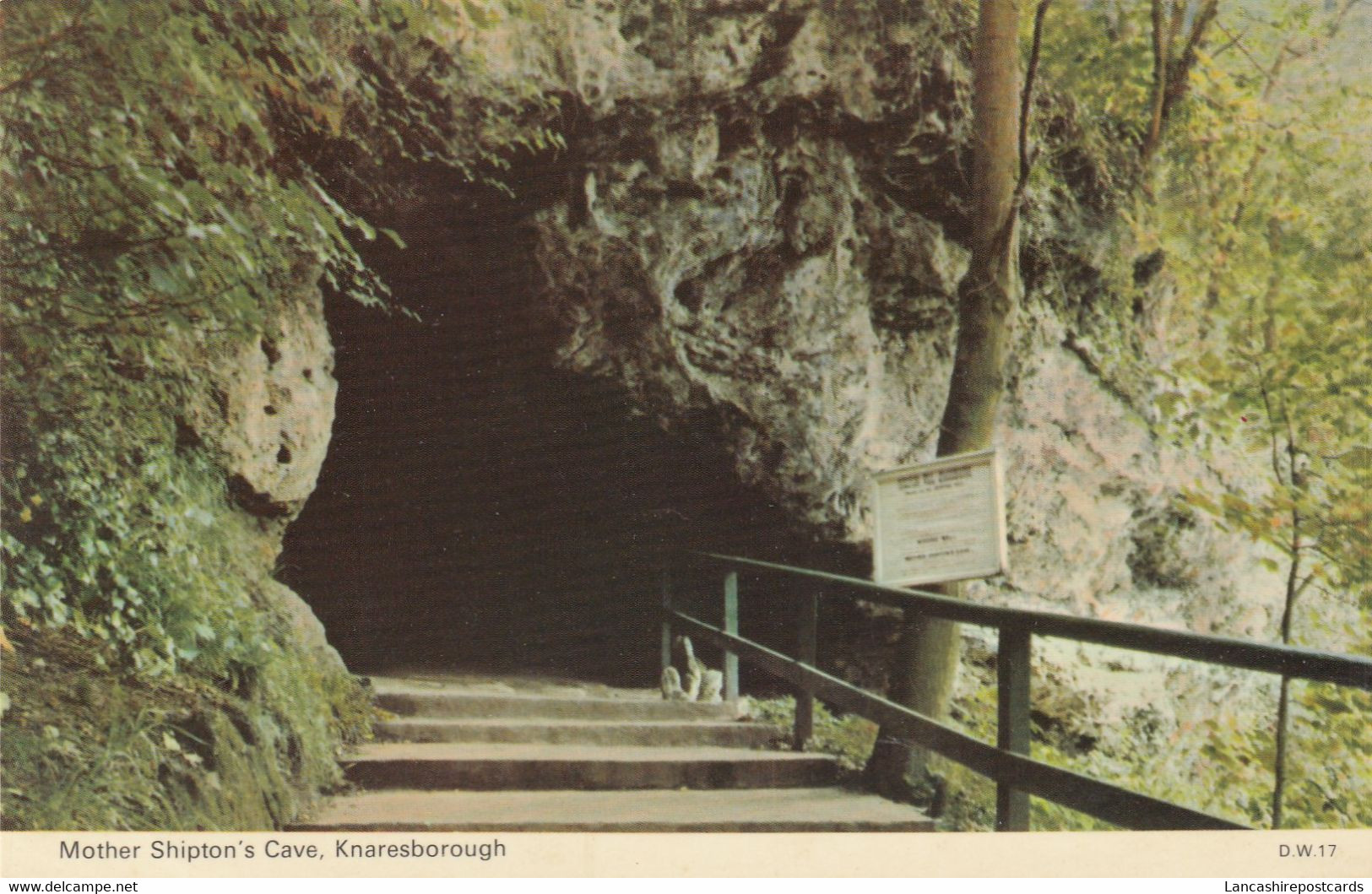 Postcard Knaresborough Nr Harrogate Mother Shipton's Cave My Ref B14580 - Harrogate