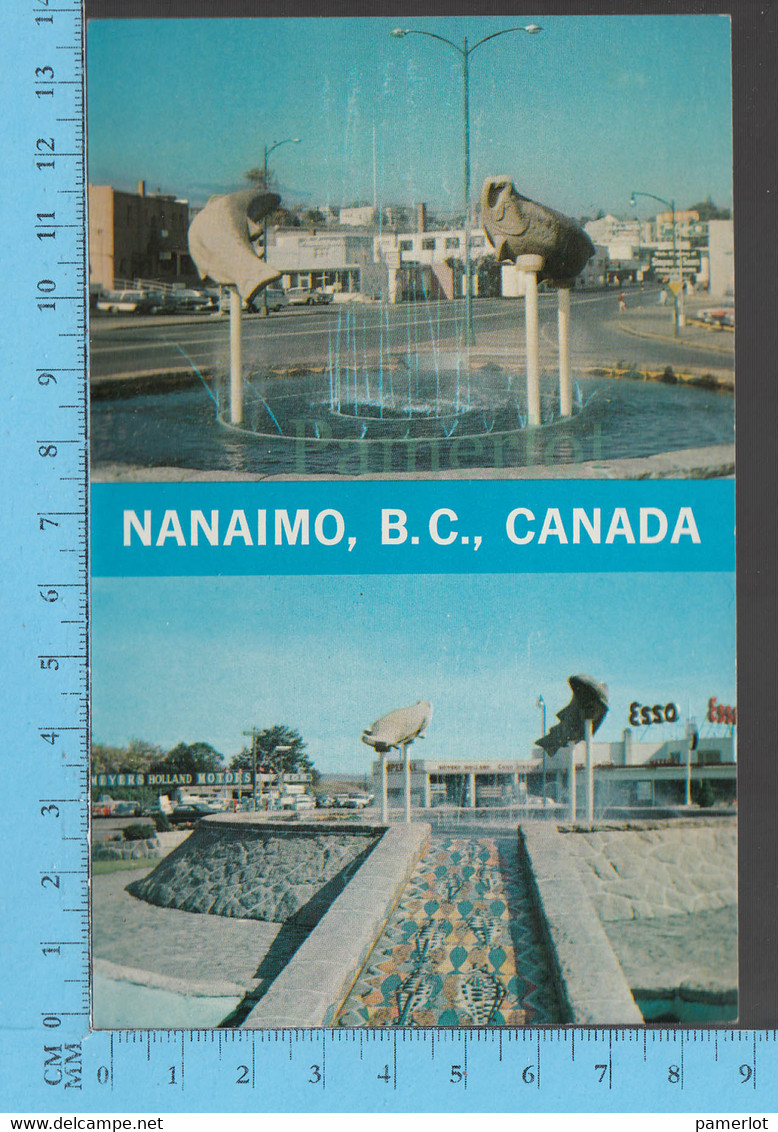 Postcard-NANAIMO, British Columbia, Canada, Centennial Fountain, B.C. Canada Carte Postale - Nanaimo