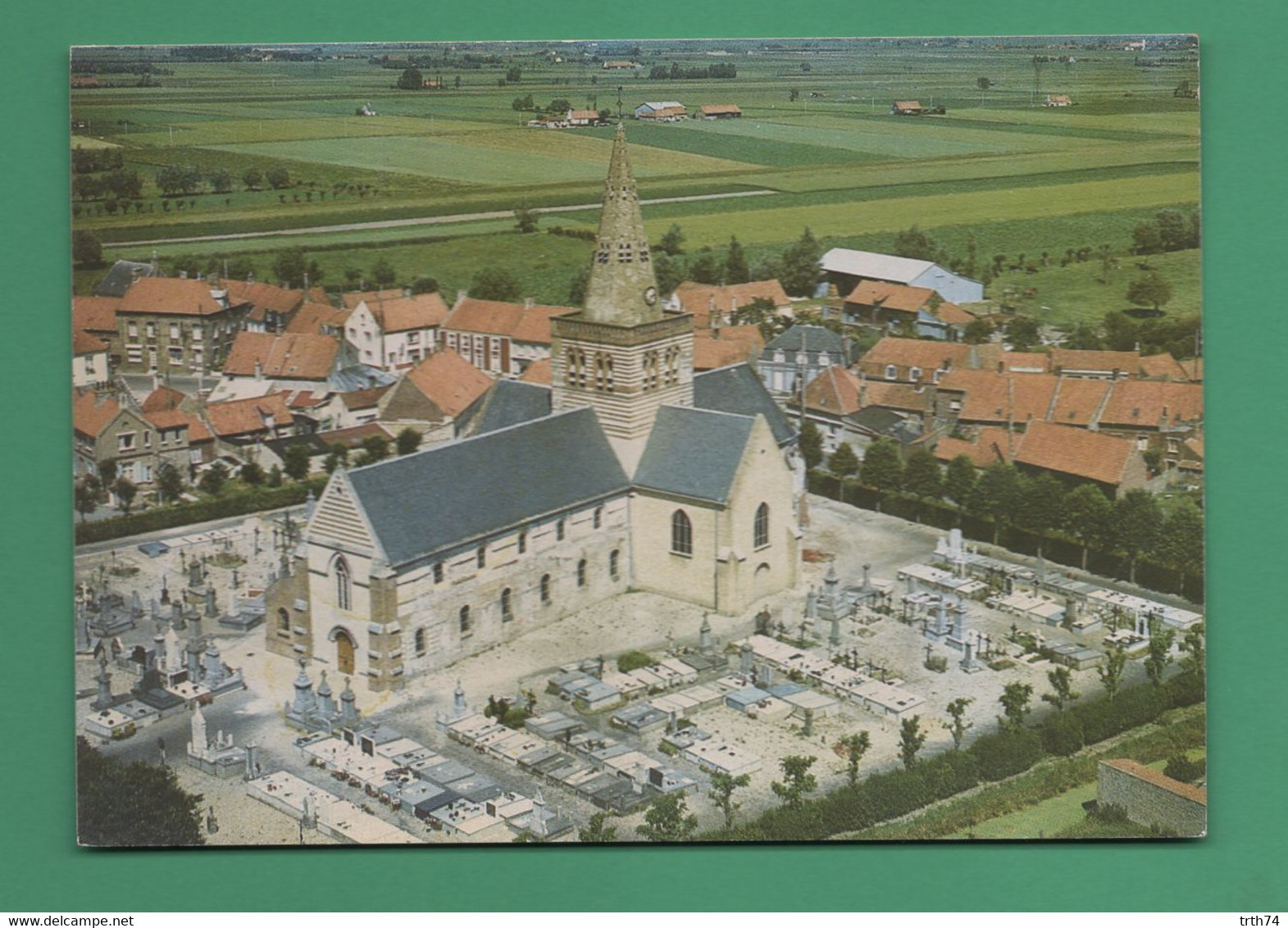 59 Cappelle Brouck Eglise ( Vue Aérienne ) - Cappelle La Grande