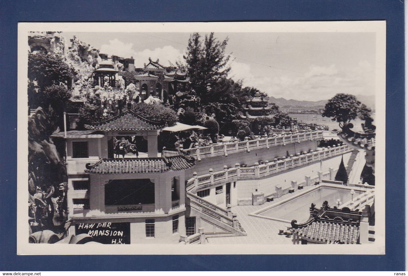 CPA Chine China Cina Asie Carte Photo Non Circulé Mansion - China