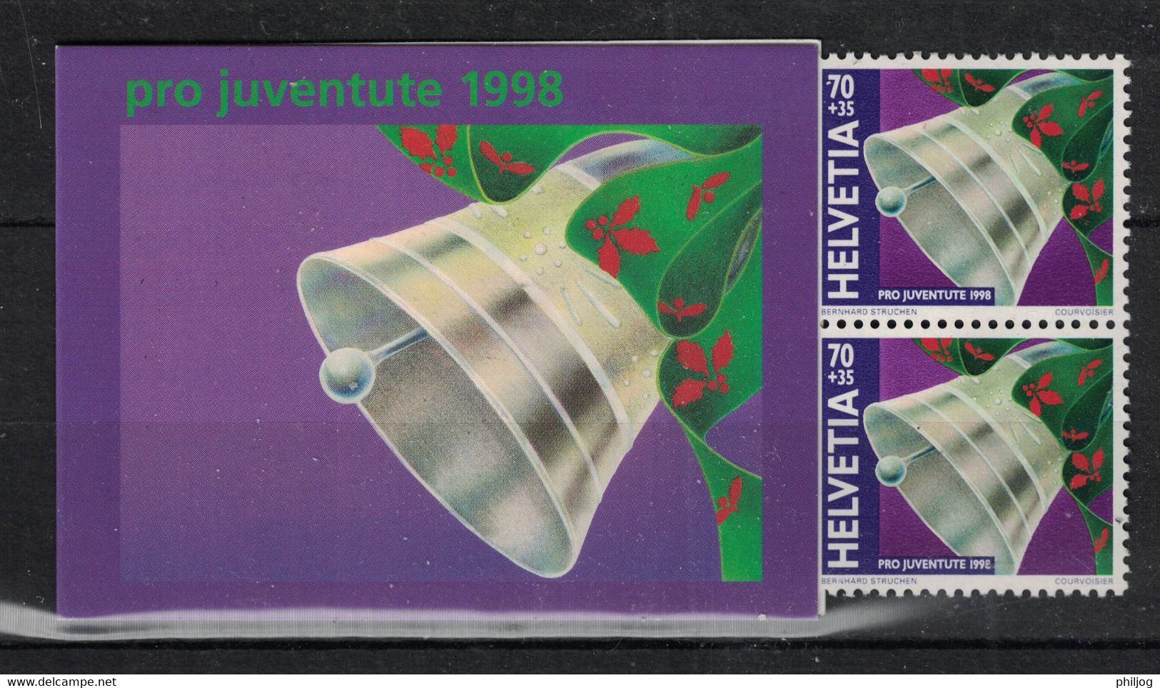 Suisse - Schweiz - Carnet Pro Juventute 1998 - Yvert C1593 - Mi Heftchen Mit 1663 X 6 Und 1665 X 4 - Animaux - Postzegelboekjes