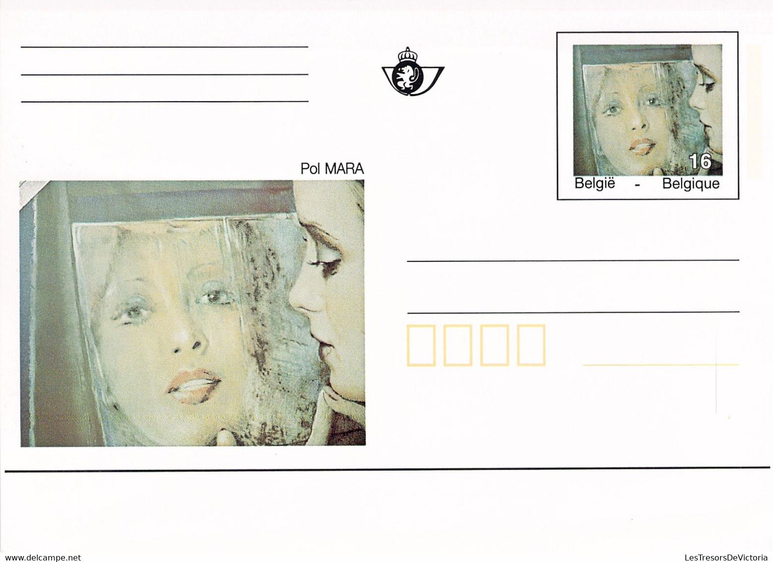 CARTES POSTALES SPECIALES - 1996 à 1997 - COB N° CA 50 à CA 65 - 16 Cartes Différentes ** - Illustrated Postcards (1971-2014) [BK]