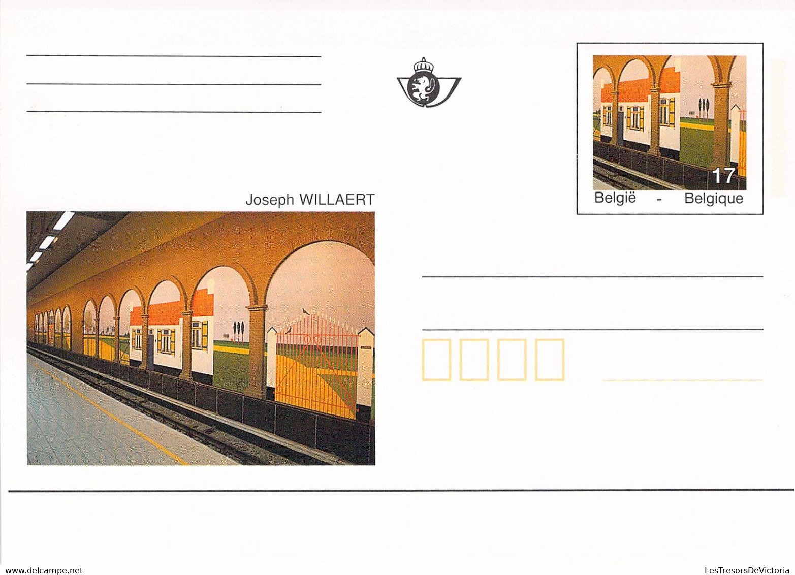 CARTES POSTALES SPECIALES - 1996 à 1997 - COB N° CA 50 à CA 65 - 16 Cartes Différentes ** - Cartes Postales Illustrées (1971-2014) [BK]