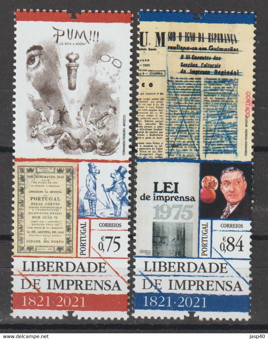 PORTUGAL - LIBERDADE DE IMPRENSA - Used Stamps