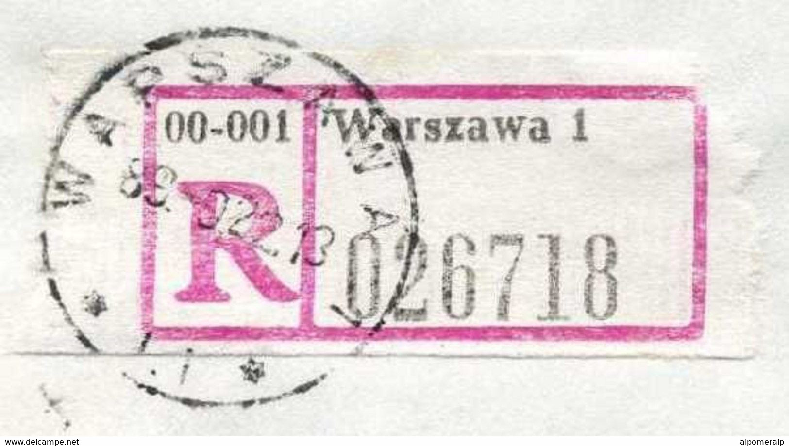 Poland Warszawa 1989, Airmail Registered Cover Used To Florida USA | Mi 3169, 3171, 3174, 3223 (WWII,  Army | Battle) - Avions