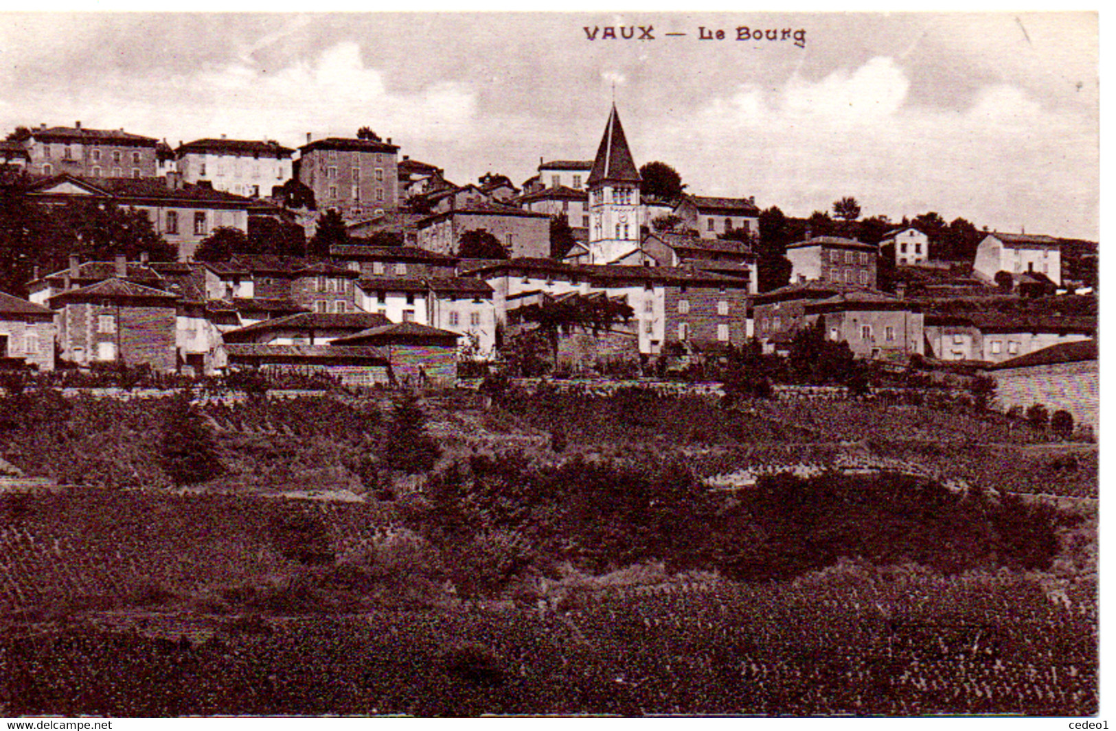 VAUX  LE BOURG - Vaux-en-Velin