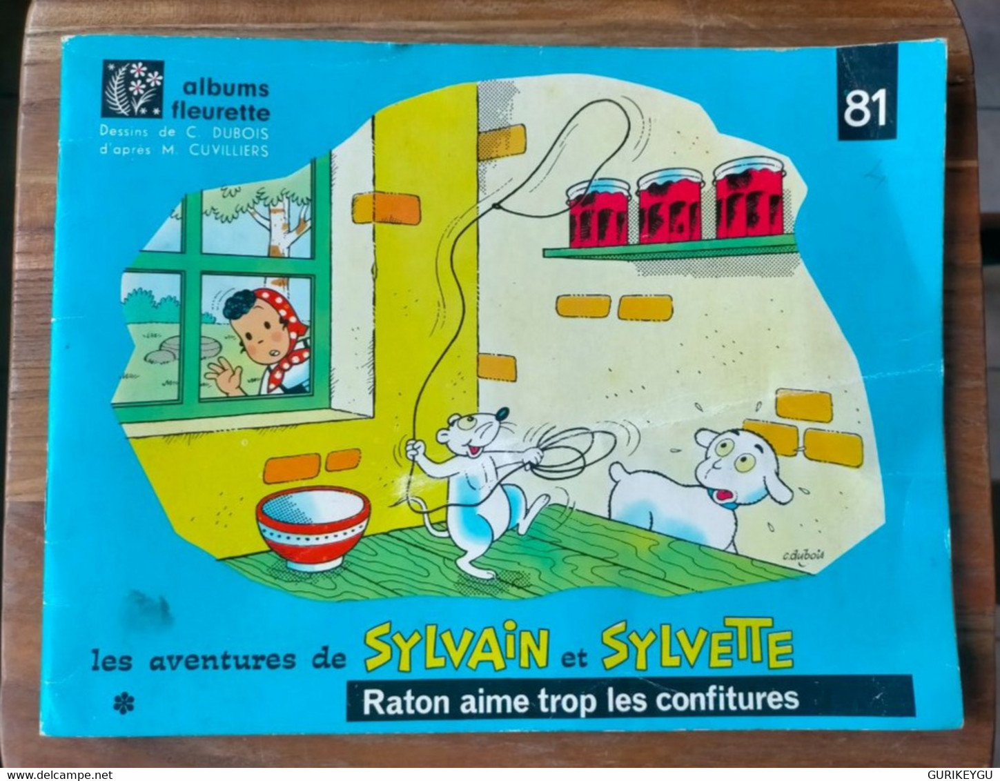 Album FLEURETTE SYLVAIN Et SYLVETTE N° 81 Raton Aime Trop Les Confiture DUBOIS CUVILLIERS - Sylvain Et Sylvette