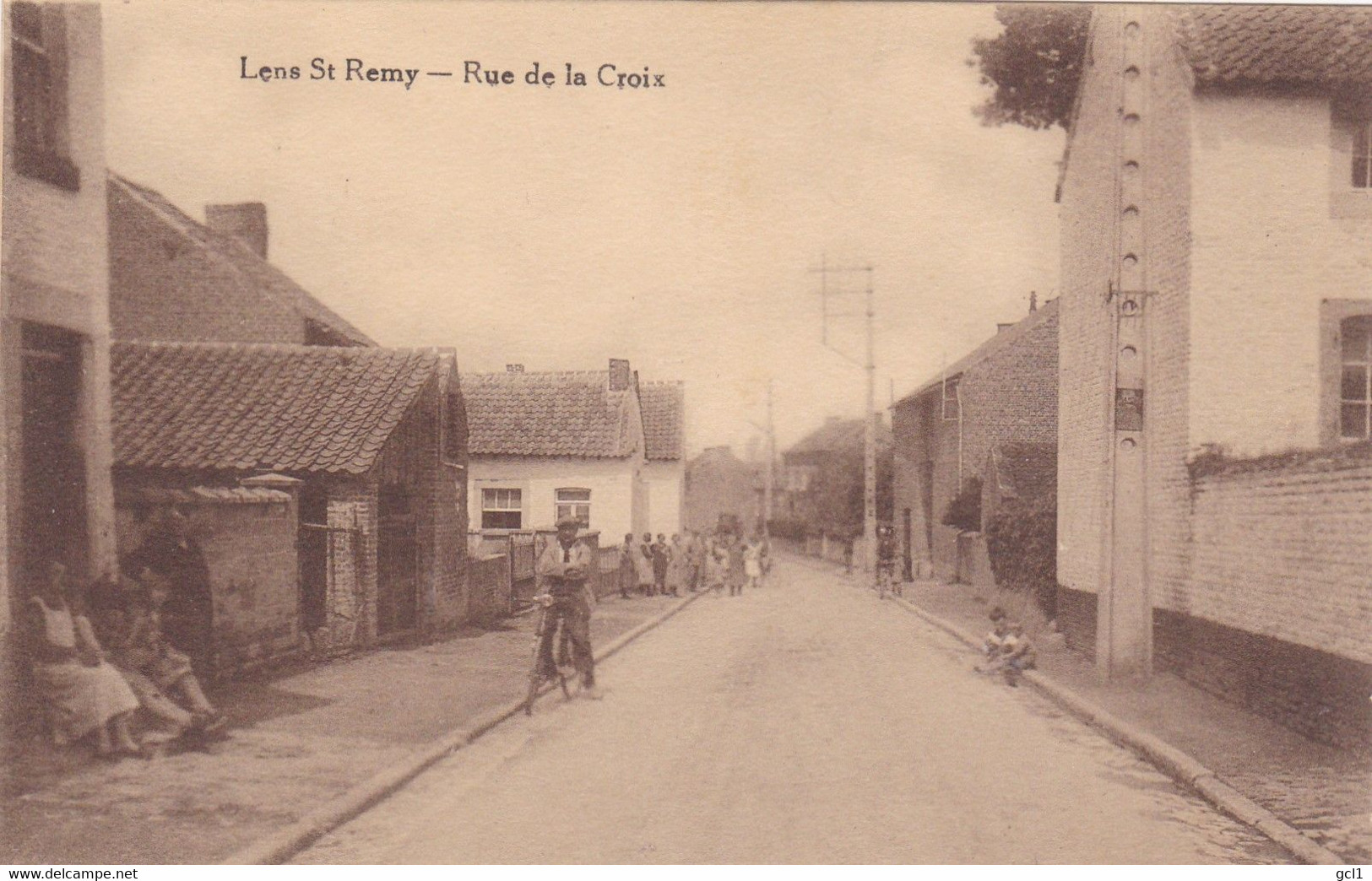 Hannuit - Lens St. Remy - Rue De La Croix - Hannuit