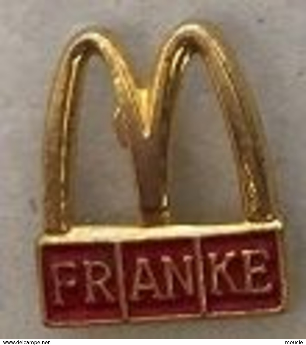 MC DONALD'S - MAC DO - MC DONALD - MAC DONALD'S - MAC DONALD - FRANKE - ROUGE FONCE -     (30) - McDonald's