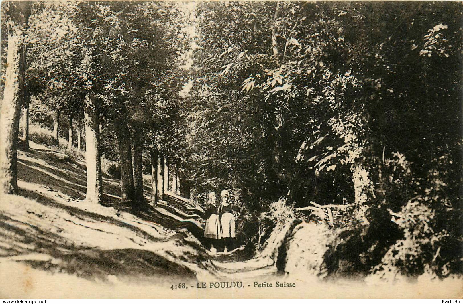 Le Pouldu * Clohars Carnoët * Chemin Et La Petite Suisse * Coiffe - Clohars-Carnoët