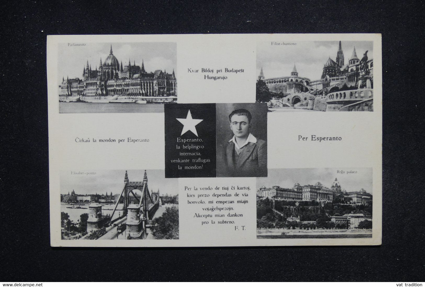 ESPERANTO - Carte Postale En Esperanto, à Voir - L 118257 - Esperanto