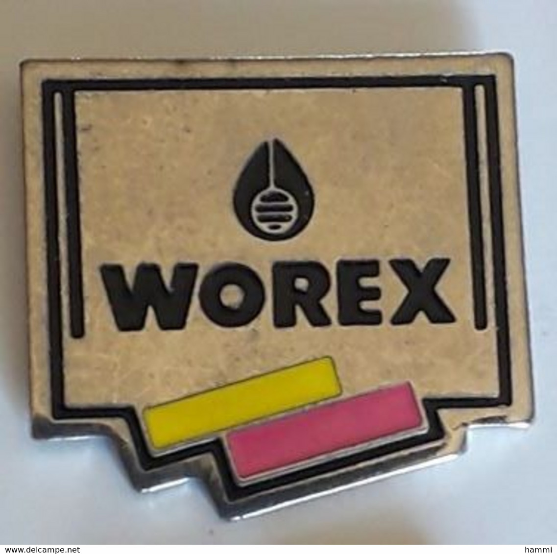 UU314 Pin's Carburant Huile Oïl WOREX Groupe Esso Le Logo  Achat Immédiat - Carburants