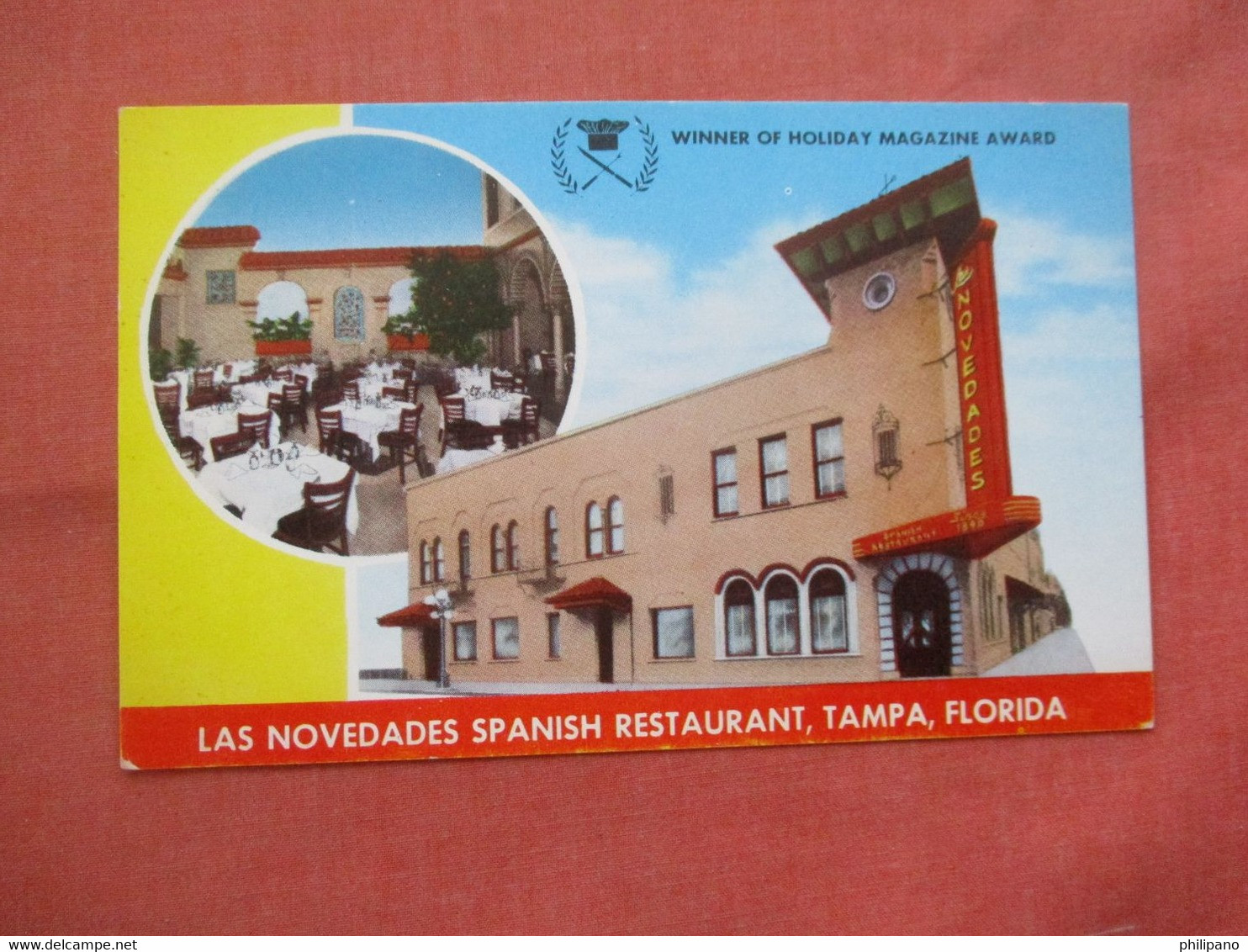Las Novedades Spanish Restaurant.   Tampa  Florida > Tampa        Ref 5524 - Tampa